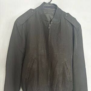 US Army Officer Neptune Garment Co Jacket - 40R - Black Poly/Wool